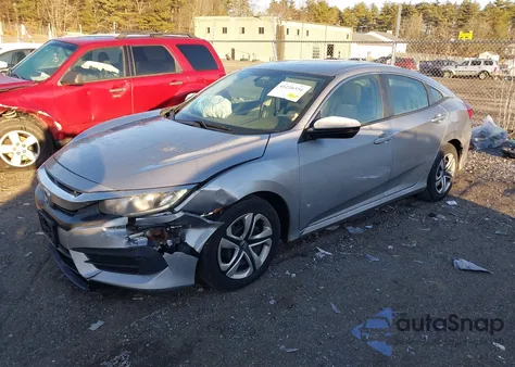 2017 Honda Civic Lx from USA, damaged, VIN 19XFC2F53HE227928